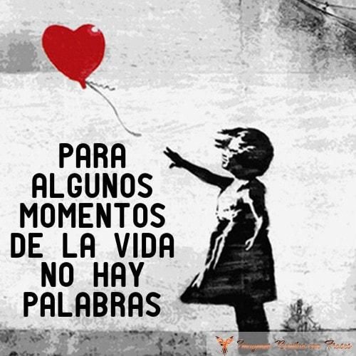 A veces las palabras sobran